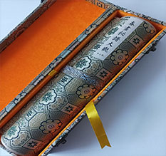 范县书画装裱案例